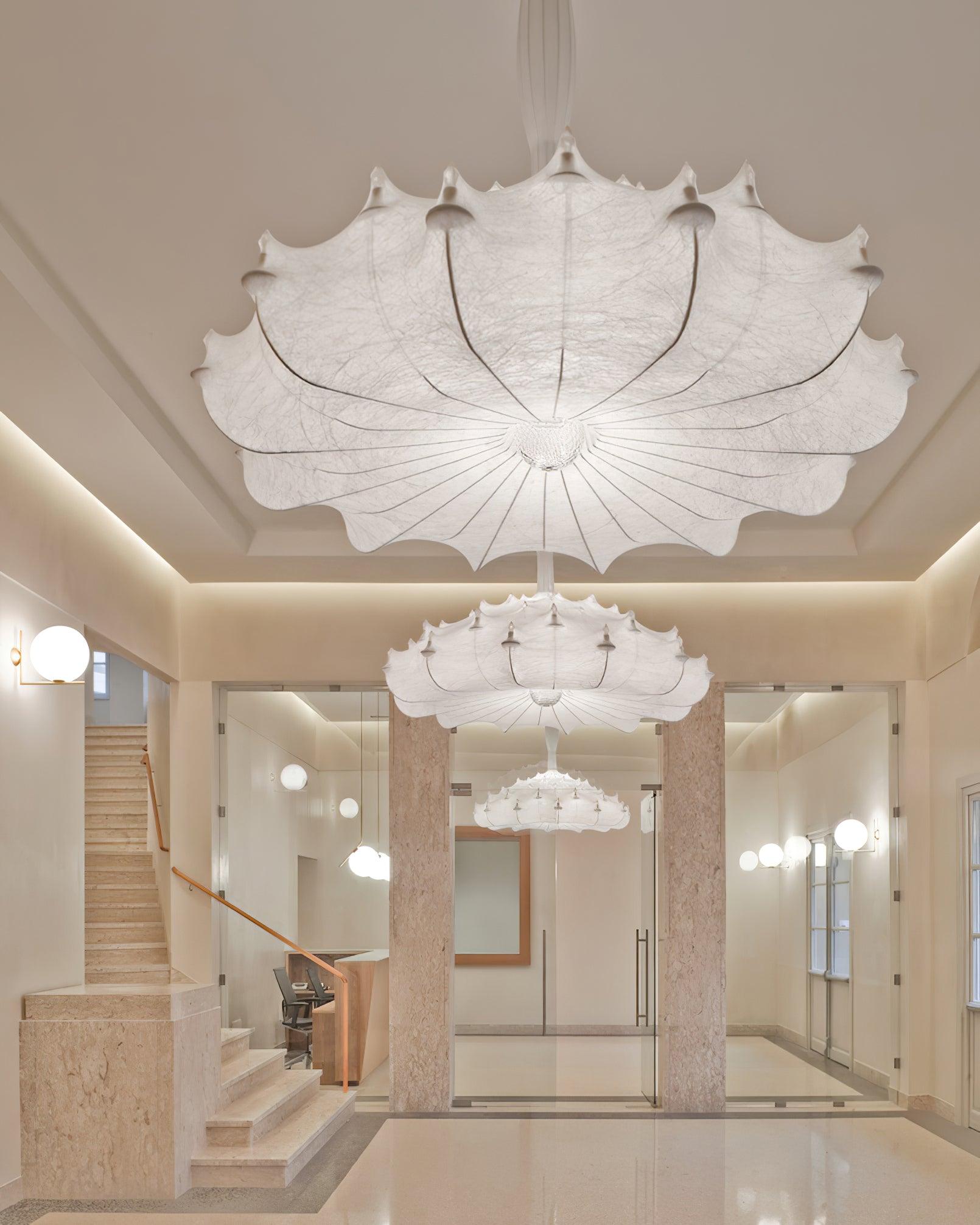 Marcel Lustra Lustre Cocoon Résine Cristal Éclat - Neutralighting