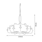 Marcel Lustra Lustre Cocoon Résine Cristal Éclat - Neutralighting