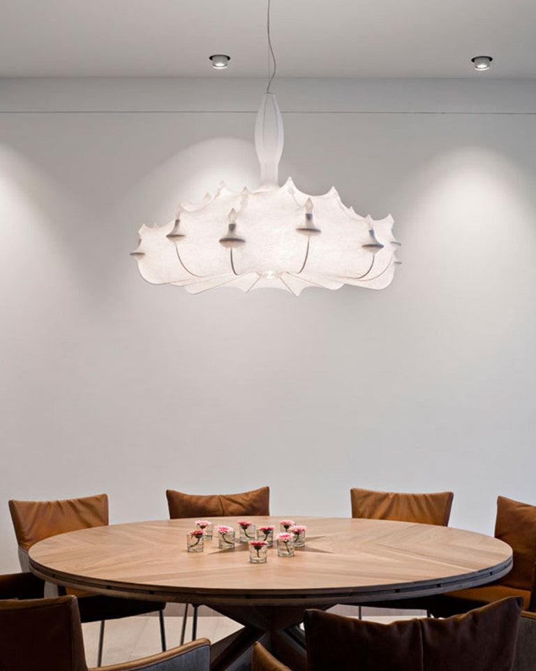 Marcel Lustra Lustre Cocoon Résine Cristal Éclat - Neutralighting