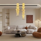 Elraeor Stratifié Mûrier Soie Suspension Lumière - Neutralighting