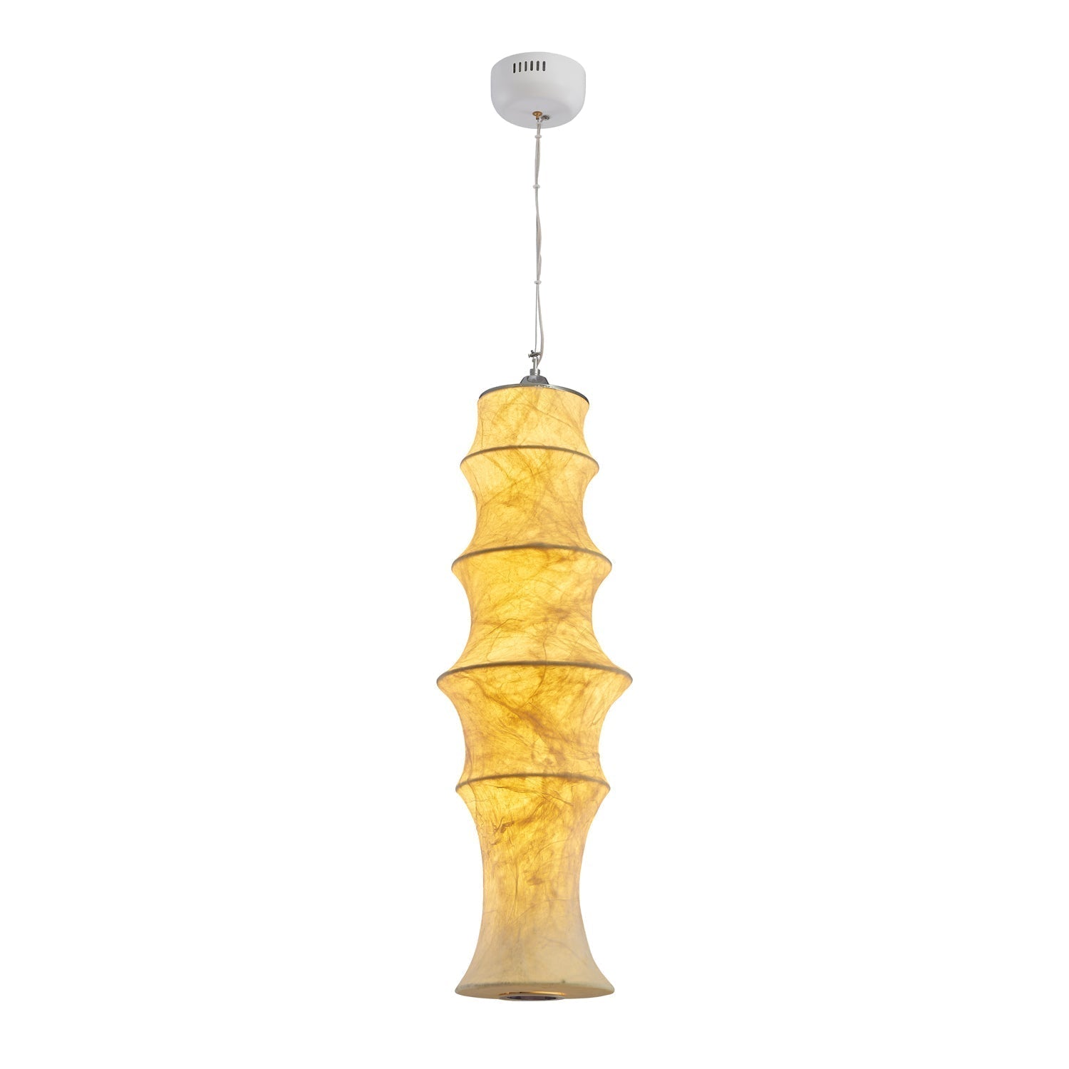 Elraeor Stratifié Mûrier Soie Suspension Lumière - Neutralighting