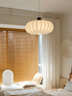 Solice Suspension Soie Bois Rétro - Neutralighting