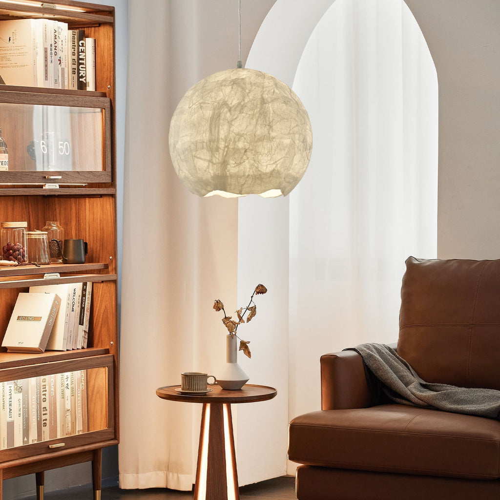 Nest Lampe Pendante en Soie Organique - Neutralighting