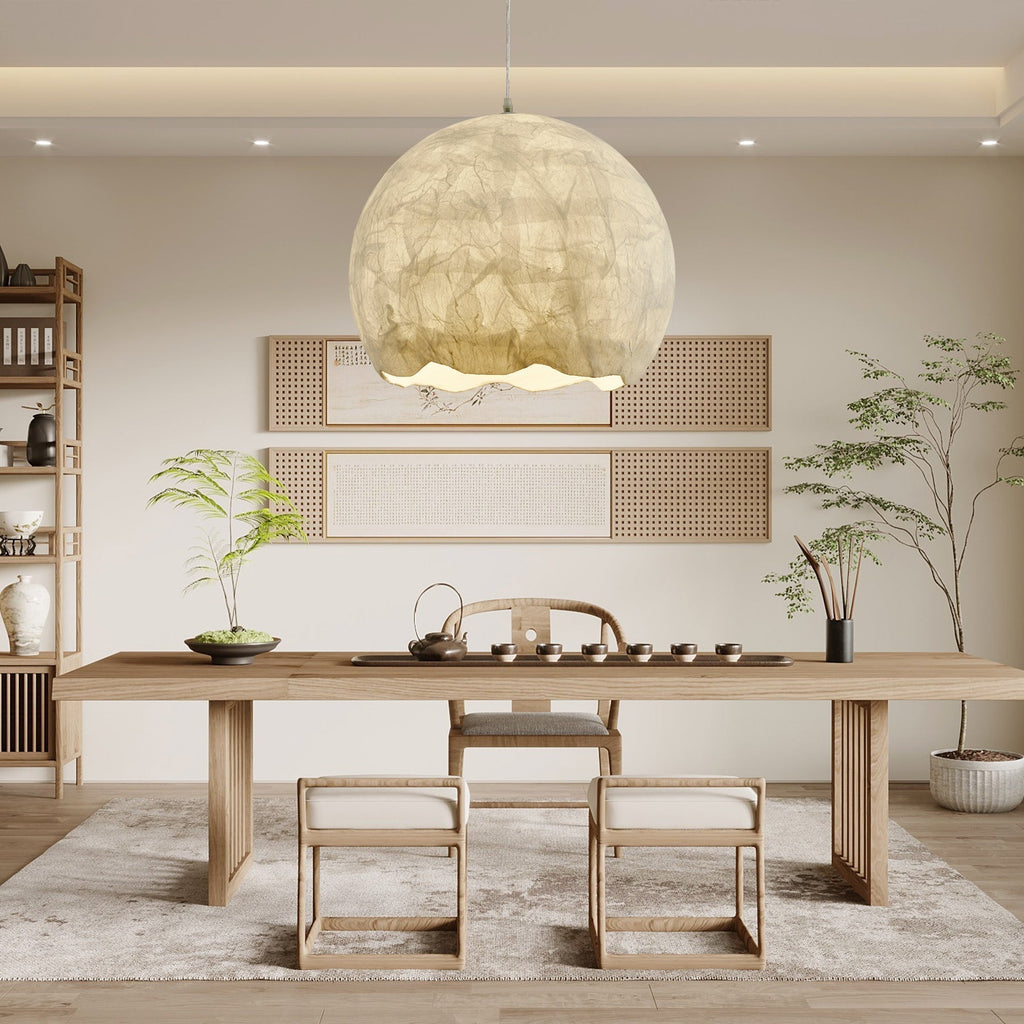 Nest Lampe Pendante en Soie Organique - Neutralighting