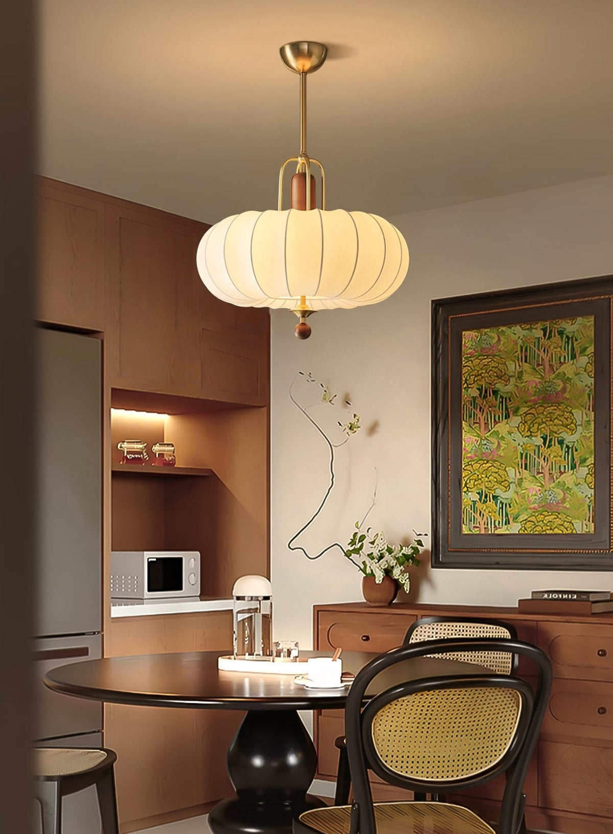 Solis Lustre Suspendu Rétro En Or - Neutralighting