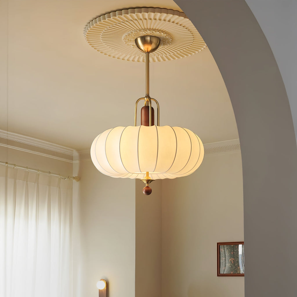 Solis Lustre Suspendu Rétro En Or - Neutralighting