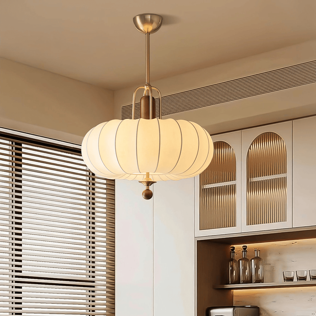 Solis Lustre Suspendu Rétro En Or - Neutralighting