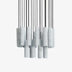 Nyxara Suspension Cluster Albâtre - Neutralighting