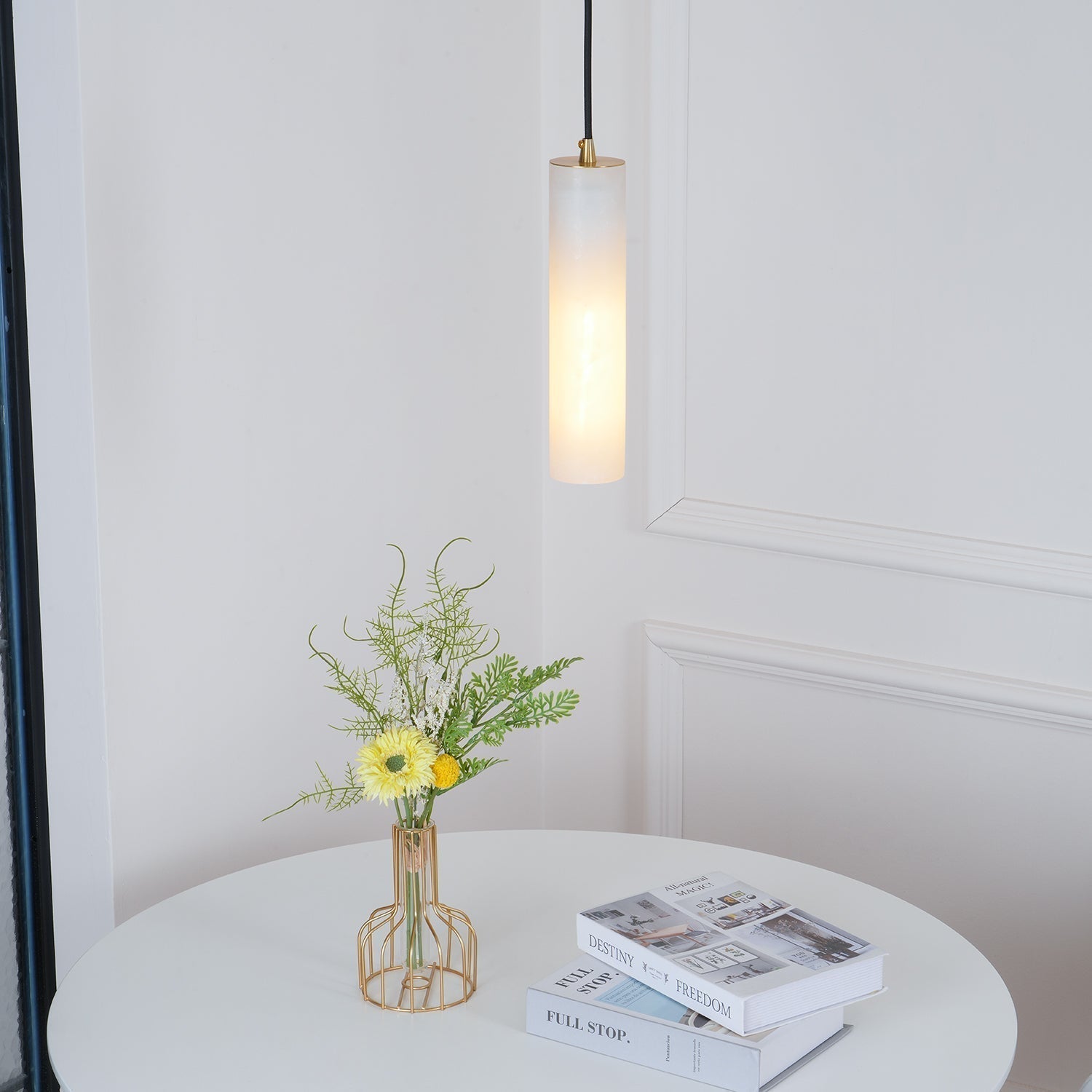 Nyxara Suspension Cluster Albâtre - Neutralighting