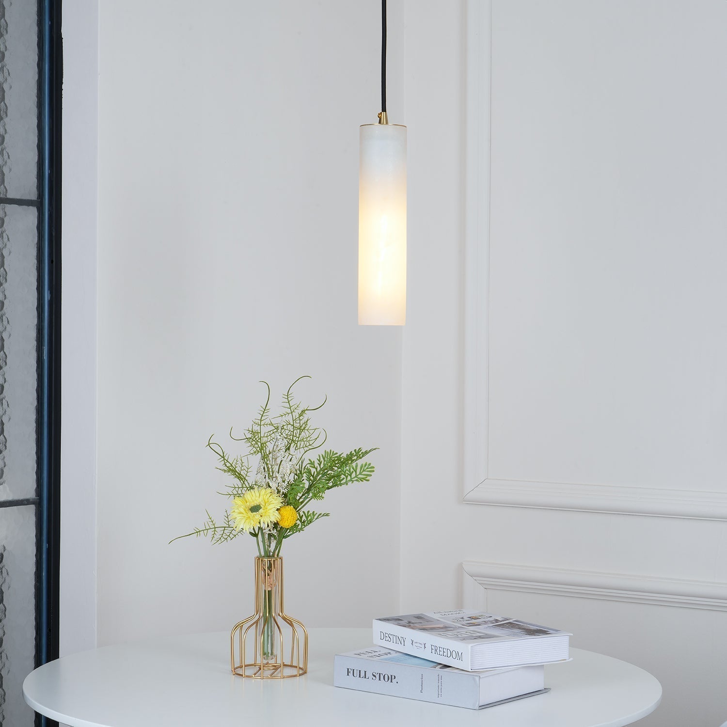 Nyxara Suspension Cluster Albâtre - Neutralighting