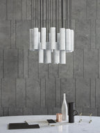 Nyxara Suspension Cluster Albâtre - Neutralighting