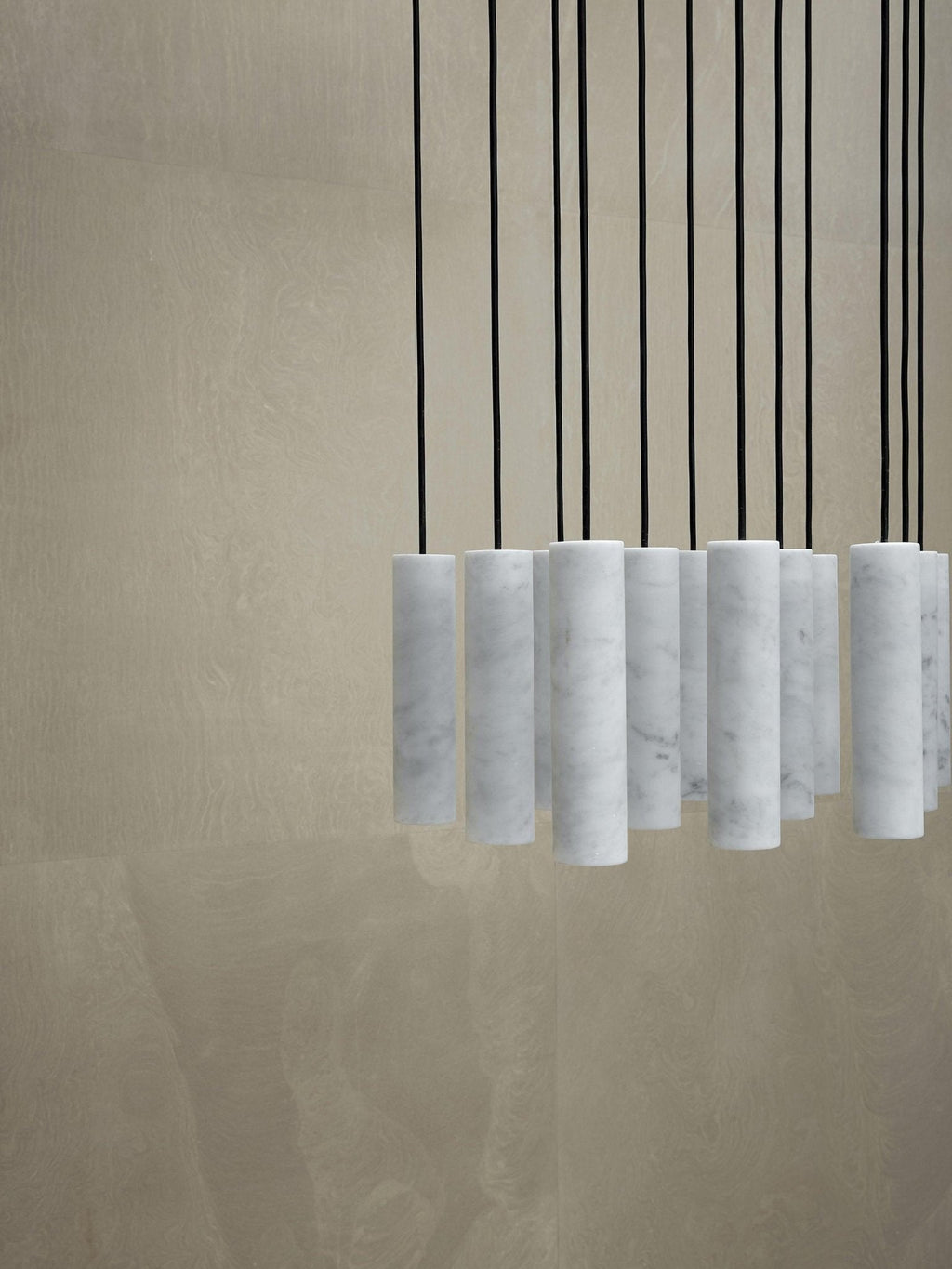 Nyxara Suspension Cluster Albâtre - Neutralighting