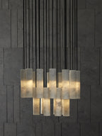 Nyxara Suspension Cluster Albâtre - Neutralighting