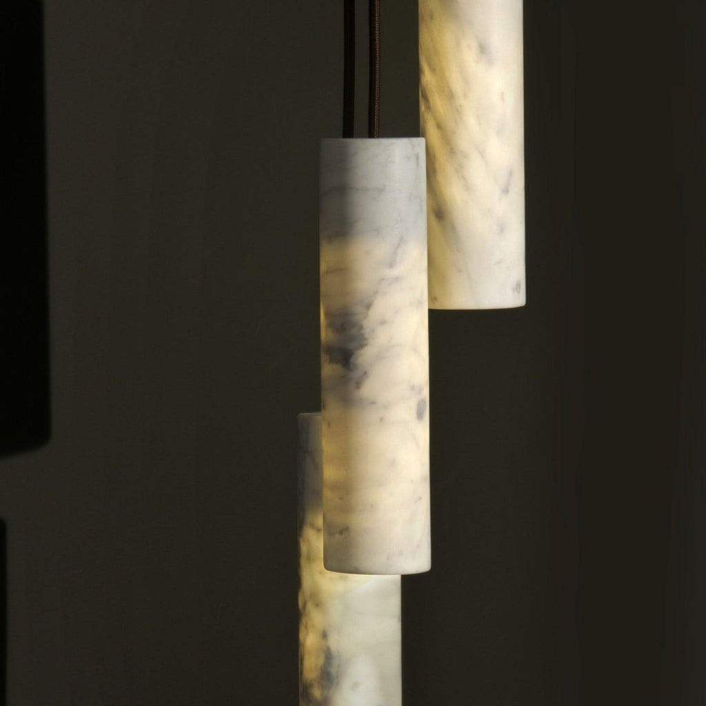 Nyxara Suspension Cluster Albâtre - Neutralighting