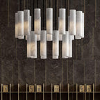 Nyxara Suspension Cluster Albâtre - Neutralighting