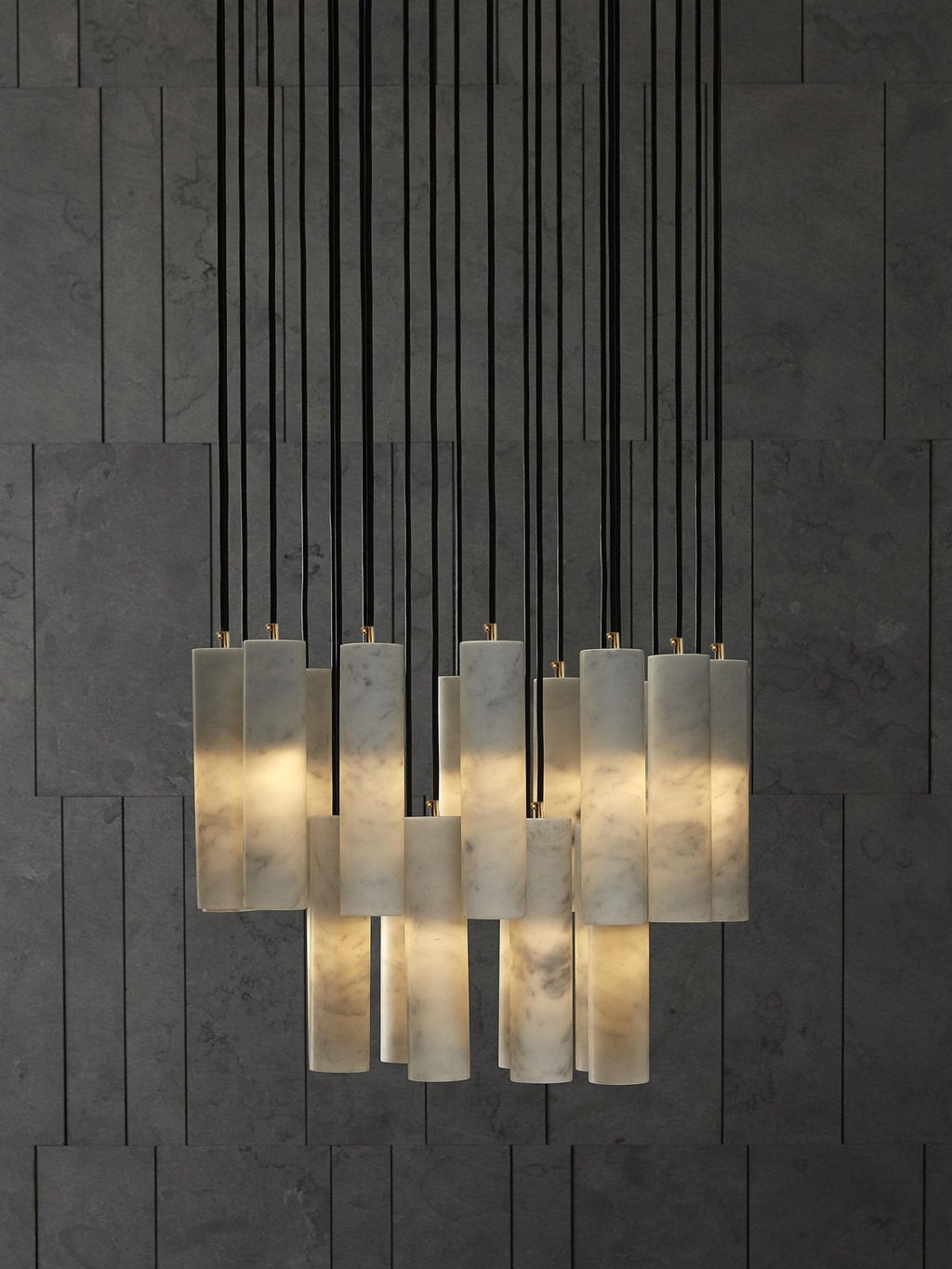 Nyxara Suspension Cluster Albâtre - Neutralighting