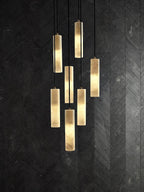 Nyxara Suspension Cluster Albâtre - Neutralighting