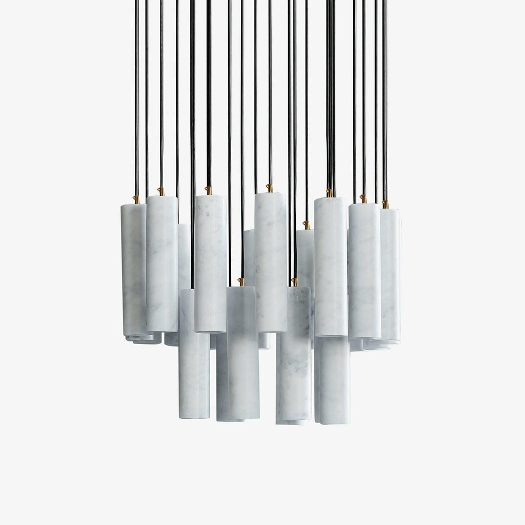 Nyxara Suspension Cluster Albâtre - Neutralighting