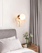 Ritta Applique Murale Mignonne Travertin Forme Ondulée - Neutralighting