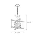 Nynora Suspension Métallique Industrielle Vintage - Neutralighting