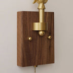 Sona Applique Murale Vintage en Noyer - Neutralighting