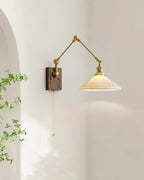 Sona Applique Murale Vintage en Noyer - Neutralighting