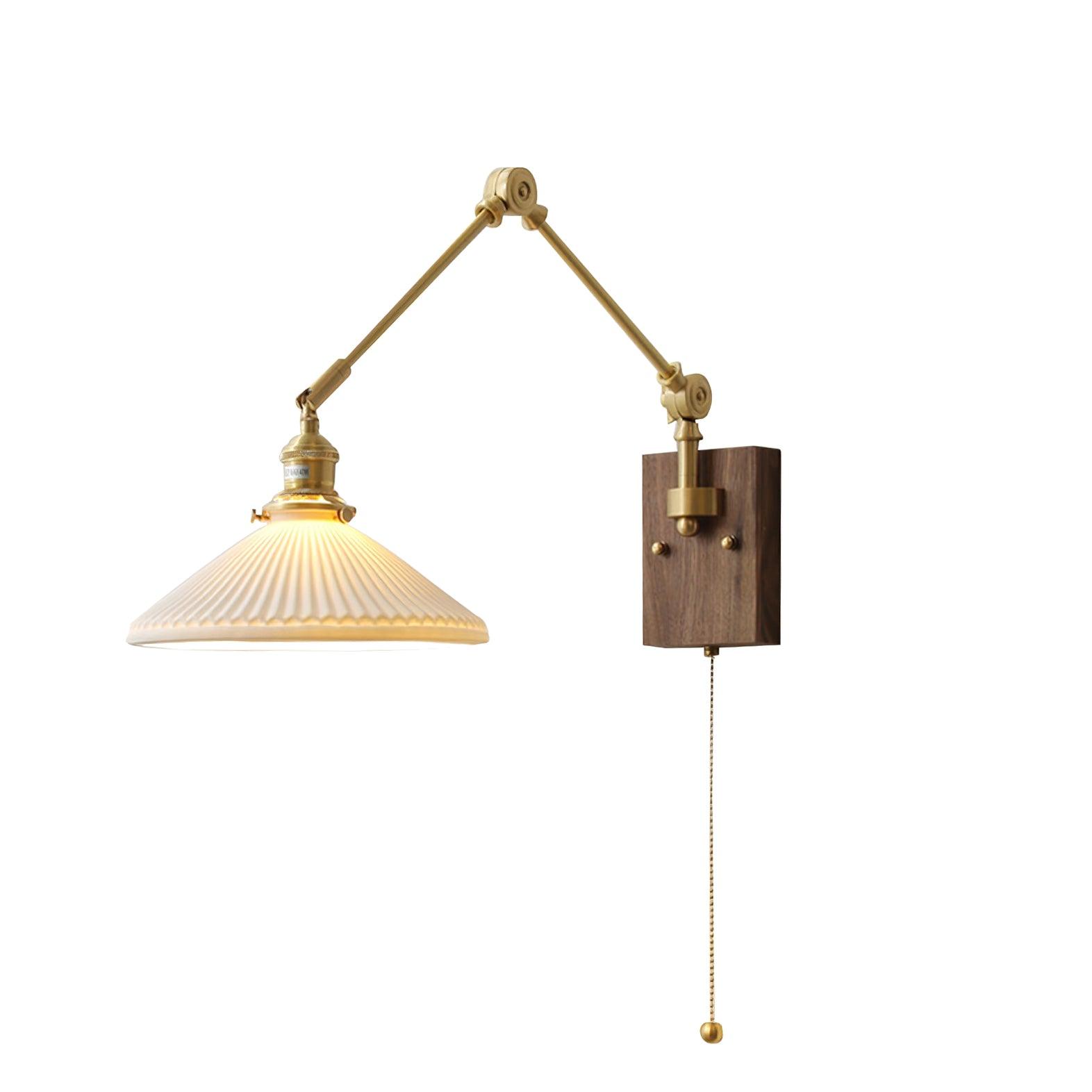 Sona Applique Murale Vintage en Noyer - Neutralighting