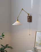 Sona Applique Murale Vintage en Noyer - Neutralighting
