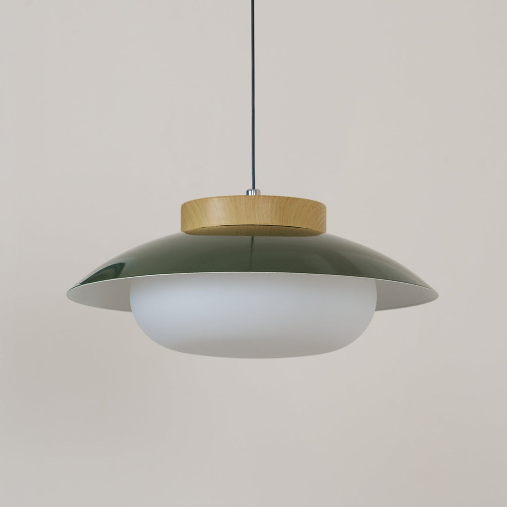 Aero Lampe Pendante Industrielle en Verre à Brancher - Neutralighting