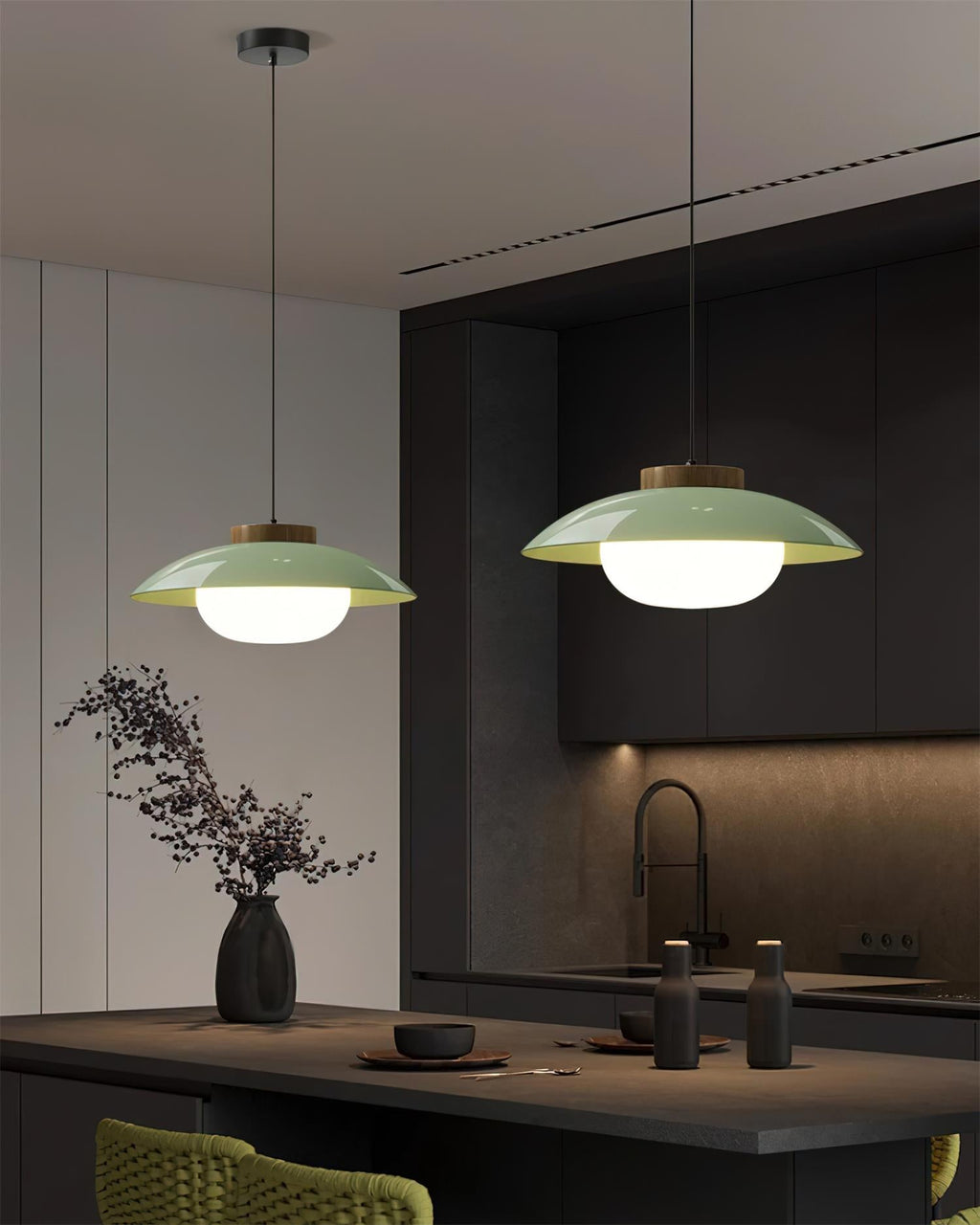 Aero Lampe Pendante Industrielle en Verre à Brancher - Neutralighting