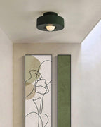 Lustra Plafonnier Simon Résine Cylindrique - Neutralighting