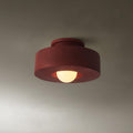 Lustra Plafonnier Simon Résine Cylindrique - Neutralighting
