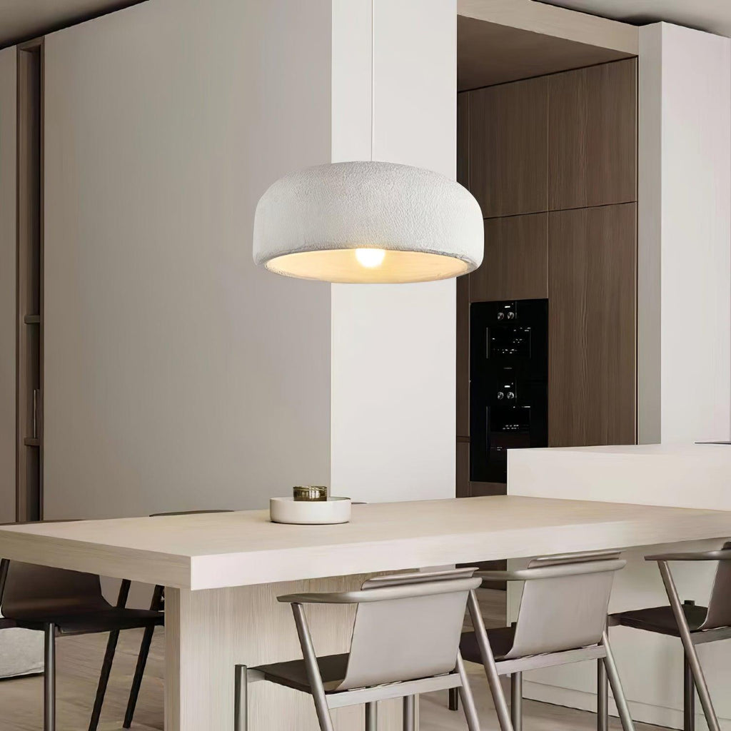 Avi Moderne LED Lustre Argent Polystyrène Métal Salon Salle à Manger - Neutralighting