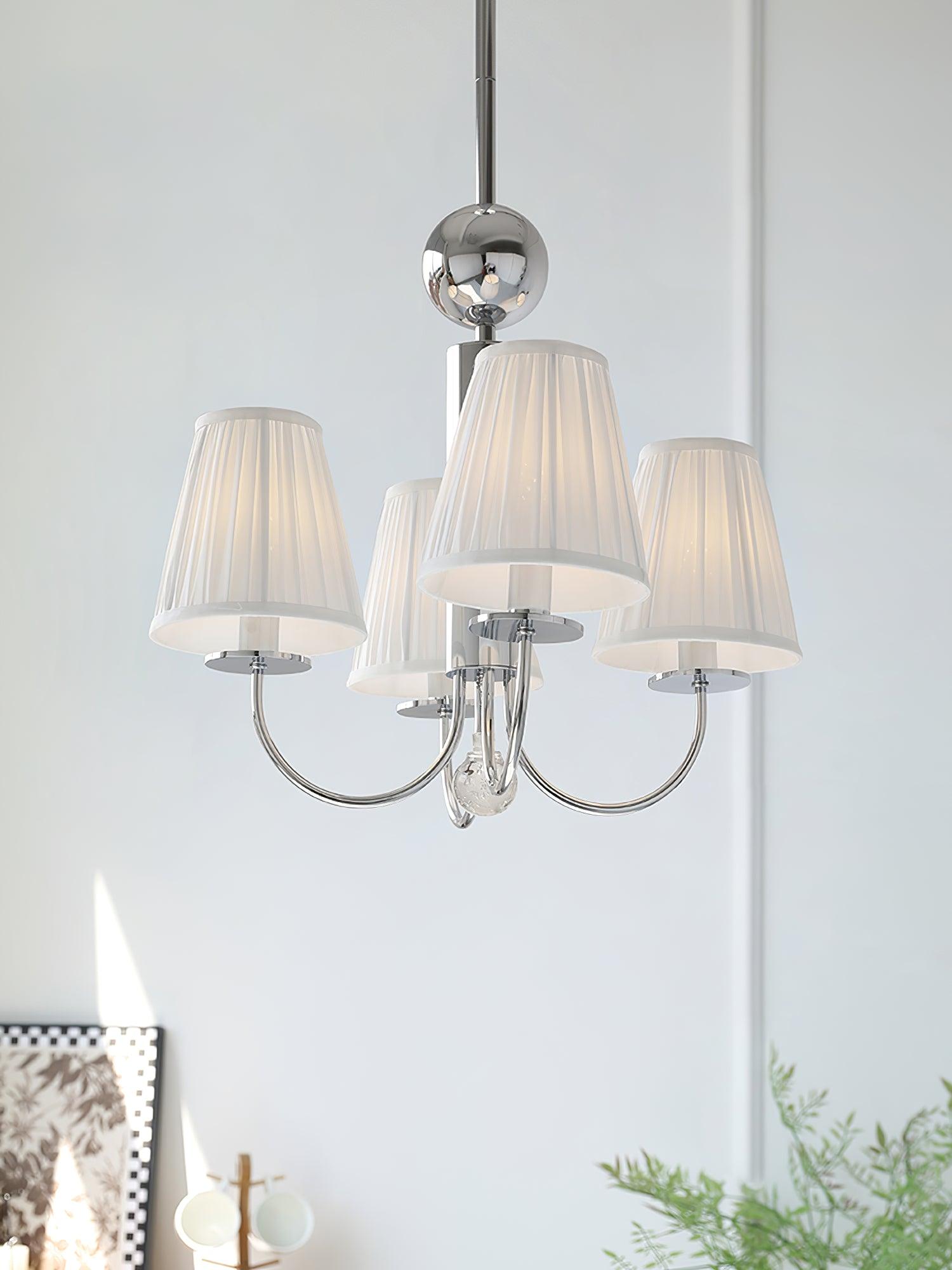 Glimmer Lustre Chrome en Tissu Simplicité - Neutralighting