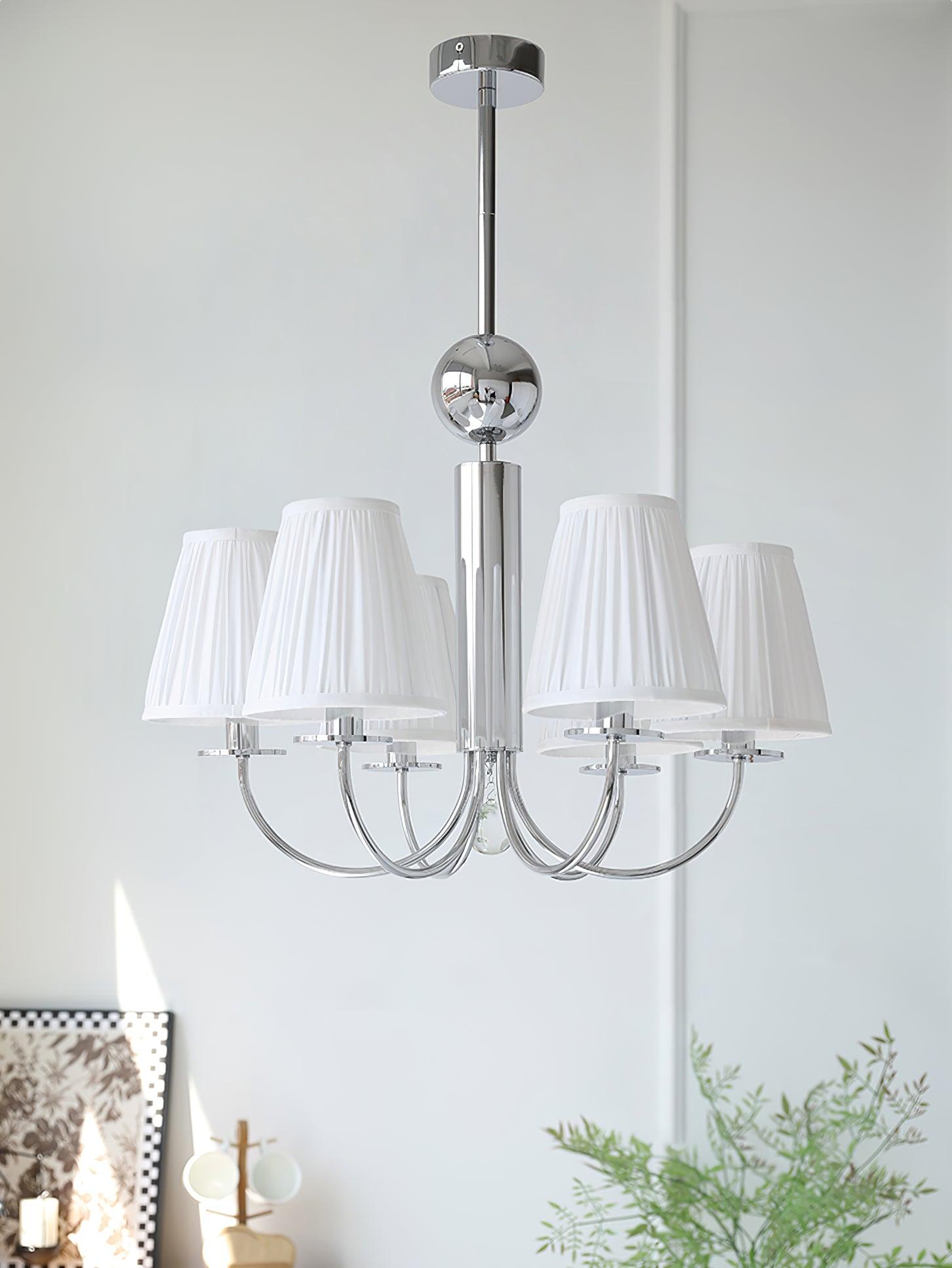 Glimmer Lustre Chrome en Tissu Simplicité - Neutralighting