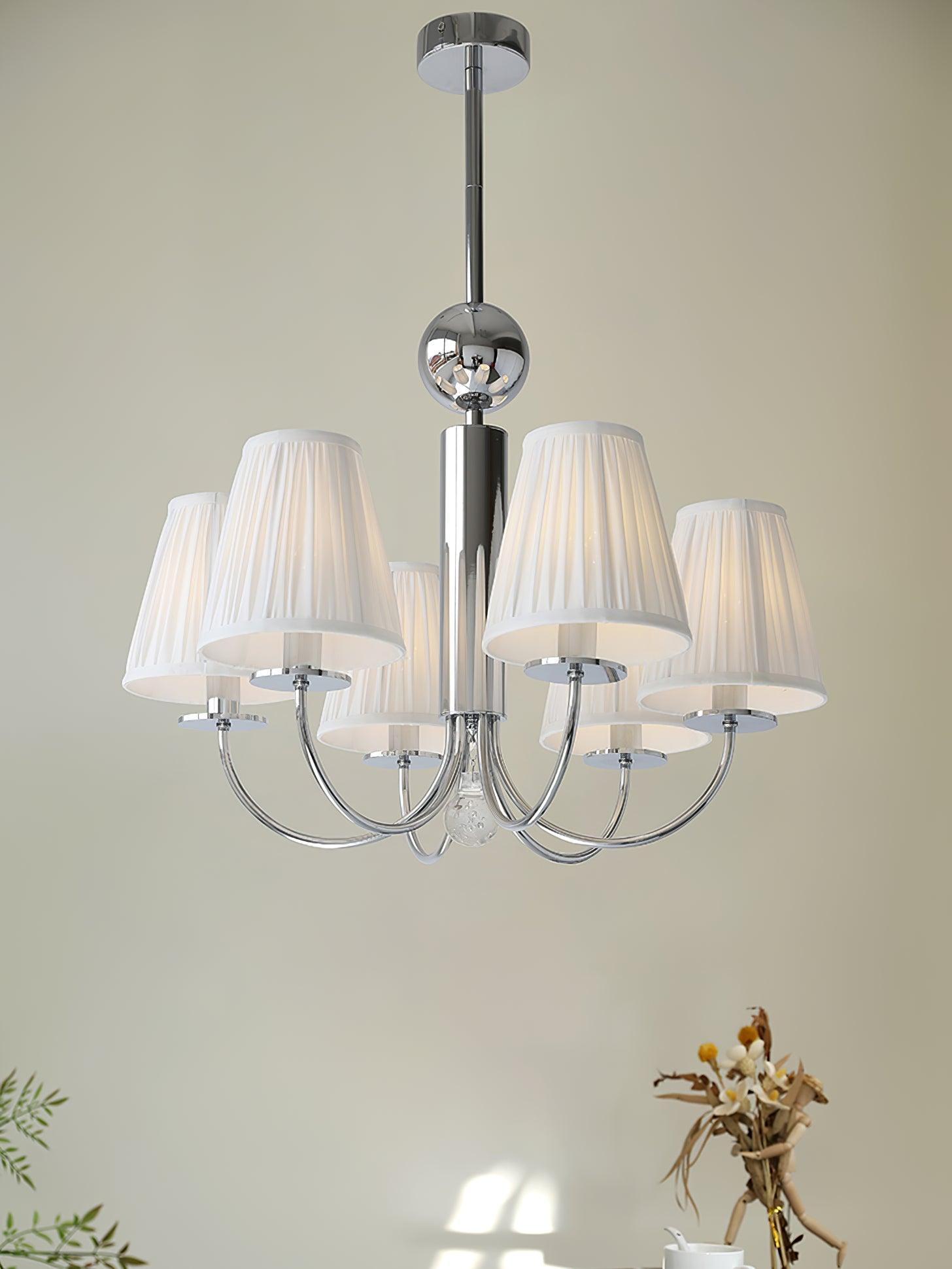 Glimmer Lustre Chrome en Tissu Simplicité - Neutralighting