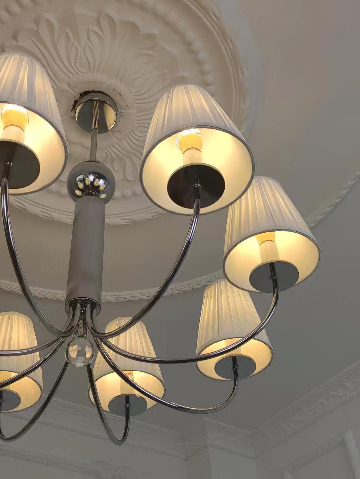 Glimmer Lustre Chrome en Tissu Simplicité - Neutralighting