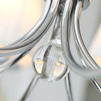 Glimmer Lustre Chrome en Tissu Simplicité - Neutralighting
