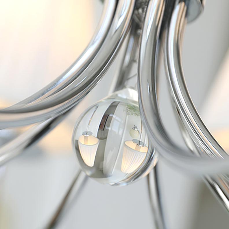 Glimmer Lustre Chrome en Tissu Simplicité - Neutralighting