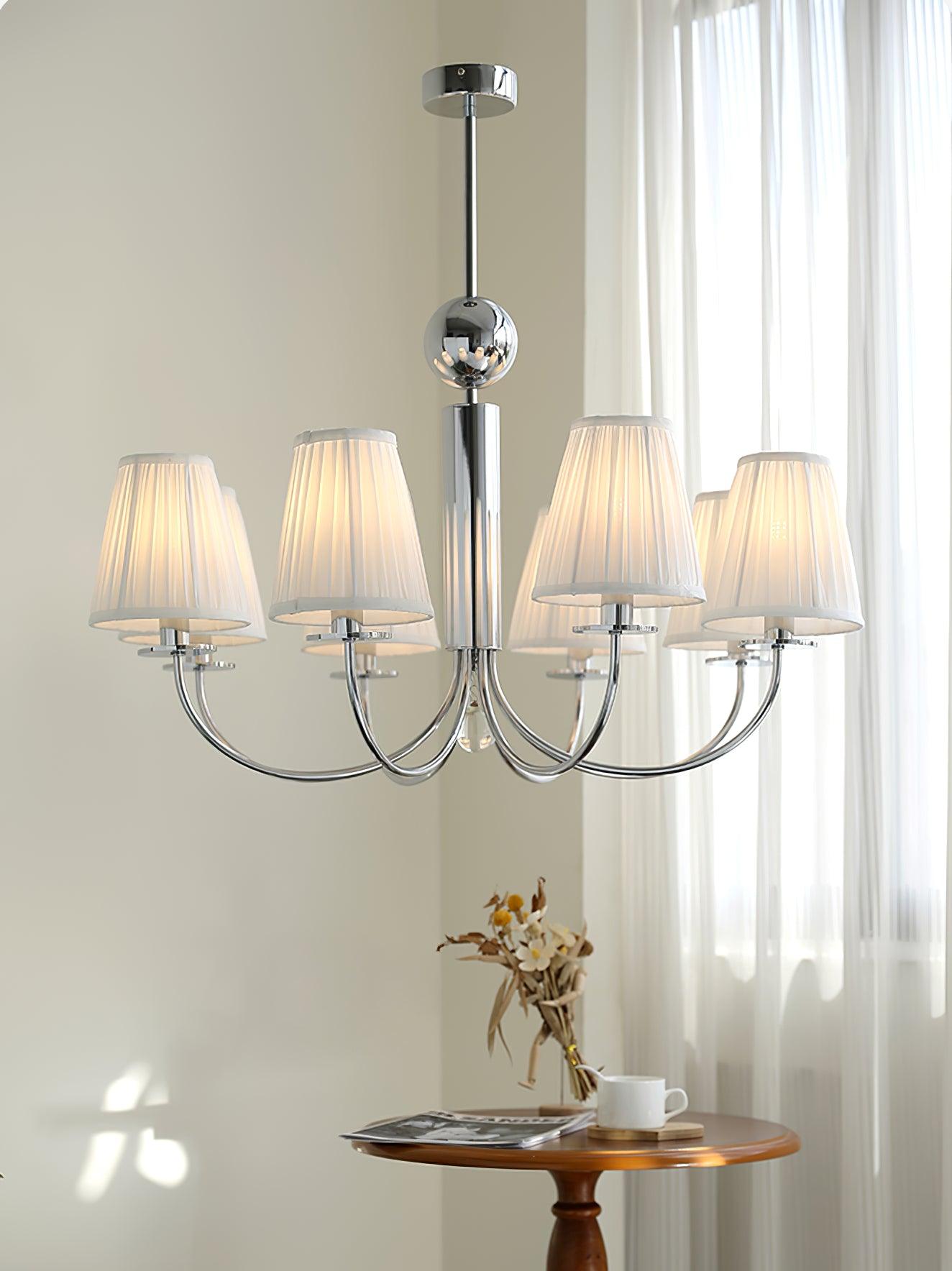 Glimmer Lustre Chrome en Tissu Simplicité - Neutralighting