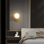 Lysola Sphère Verre Laiton Applique Lumière - Neutralighting