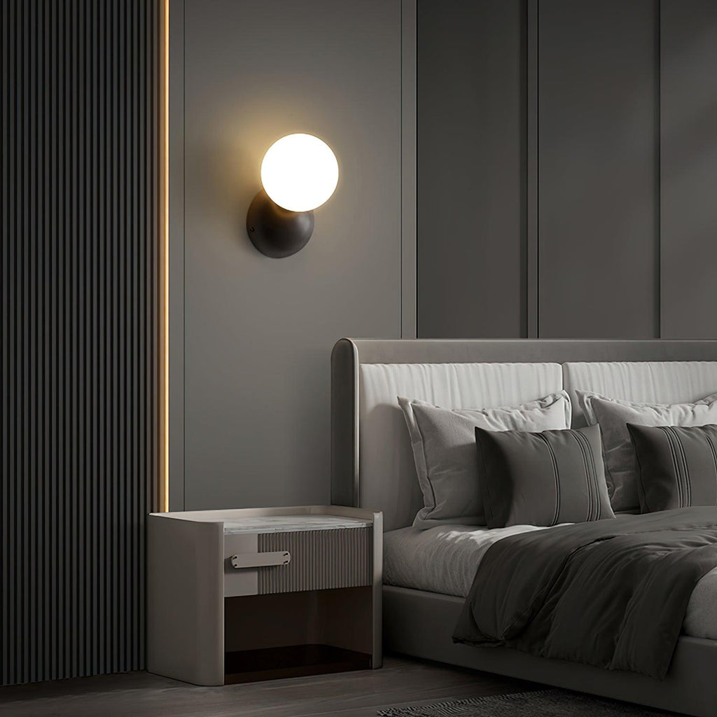 Lysola Sphère Verre Laiton Applique Lumière - Neutralighting
