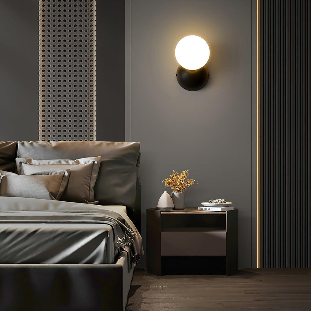 Lysola Sphère Verre Laiton Applique Lumière - Neutralighting