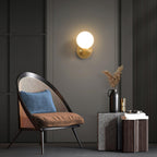 Lysola Sphère Verre Laiton Applique Lumière - Neutralighting