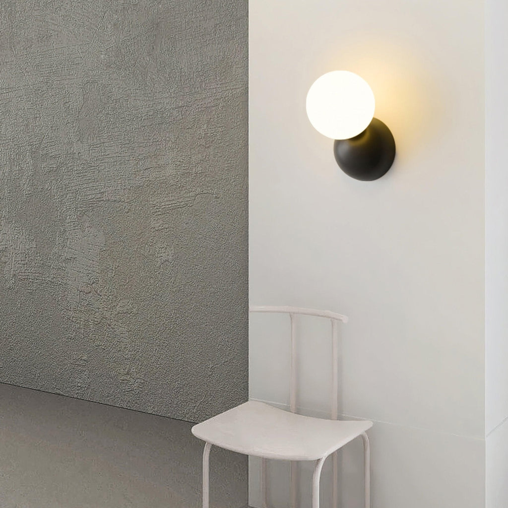Lysola Sphère Verre Laiton Applique Lumière - Neutralighting