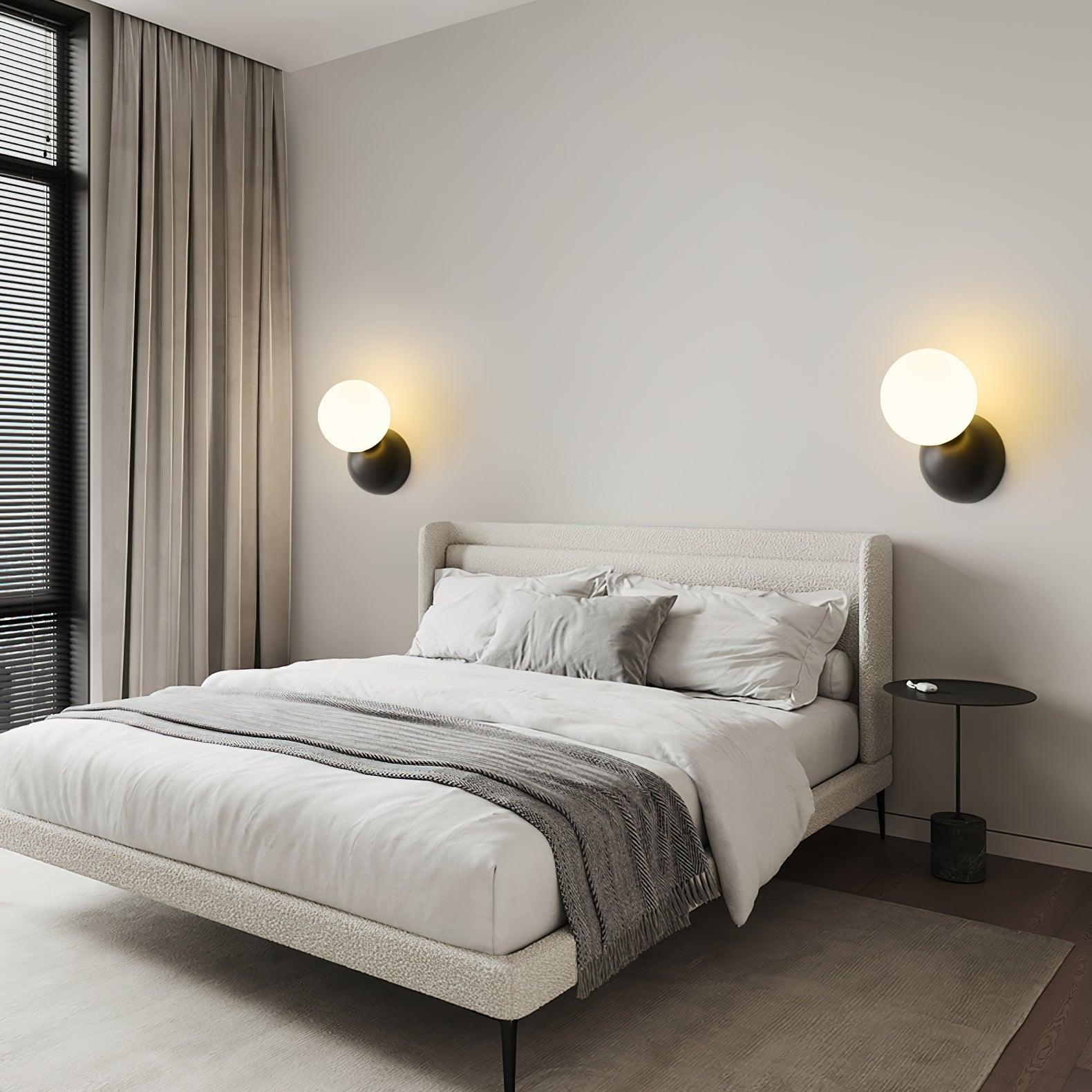 Lysola Sphère Verre Laiton Applique Lumière - Neutralighting