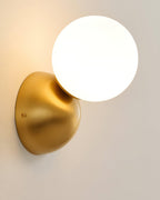 Lysola Sphère Verre Laiton Applique Lumière - Neutralighting