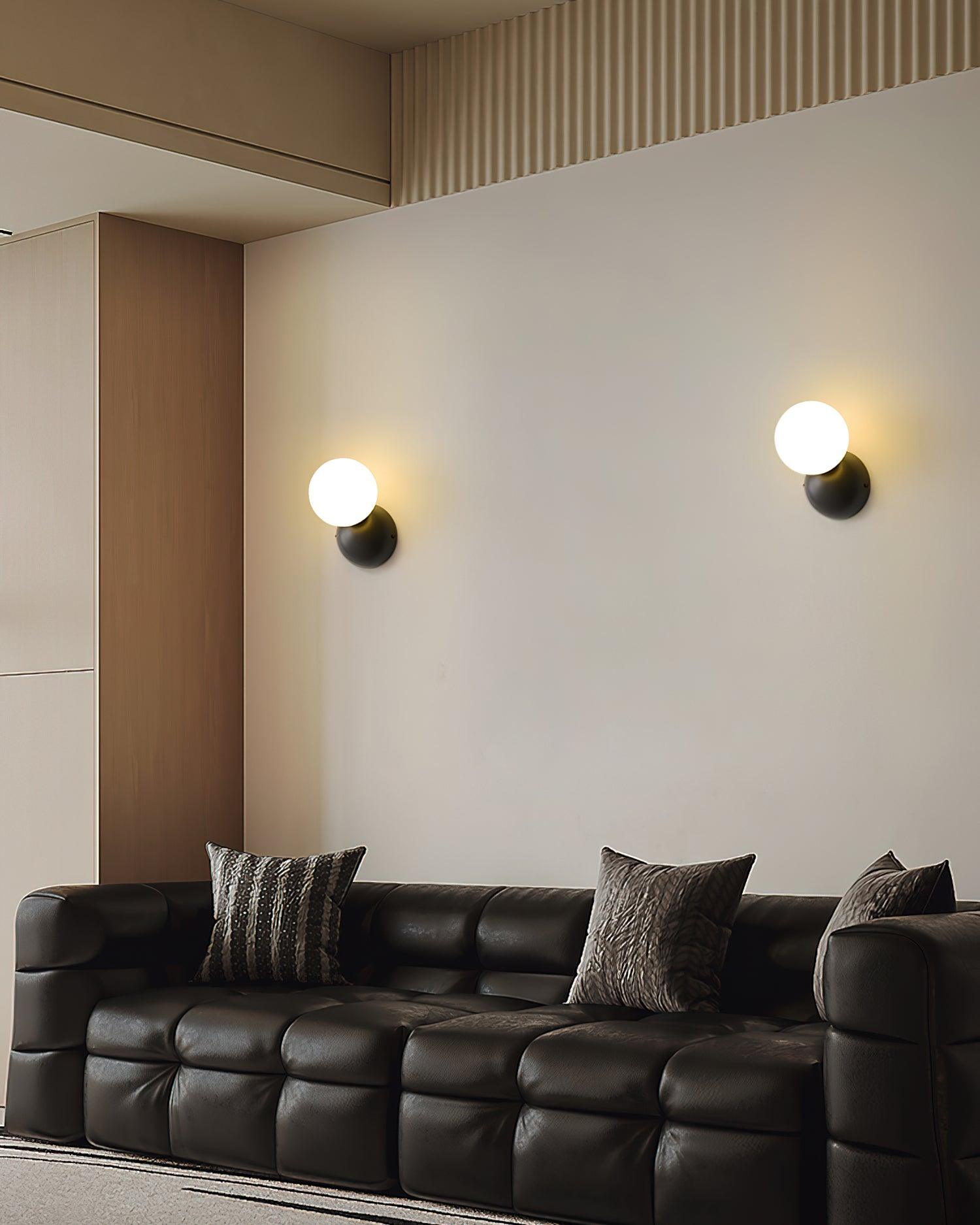 Lysola Sphère Verre Laiton Applique Lumière - Neutralighting