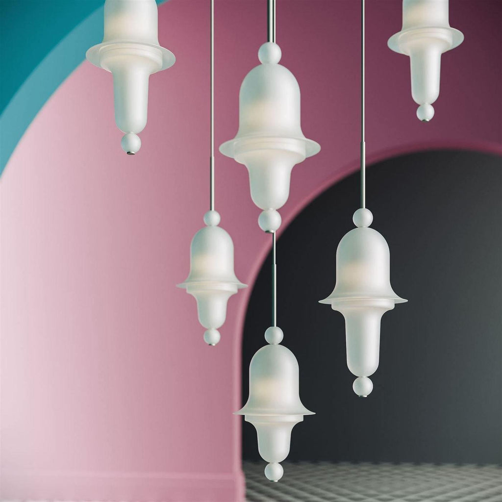 Calaeus Suspension en Verre Art Nordique pour Salon - Neutralighting