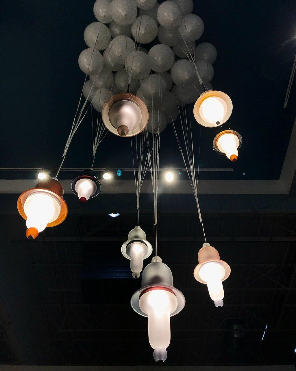 Calaeus Suspension en Verre Art Nordique pour Salon - Neutralighting